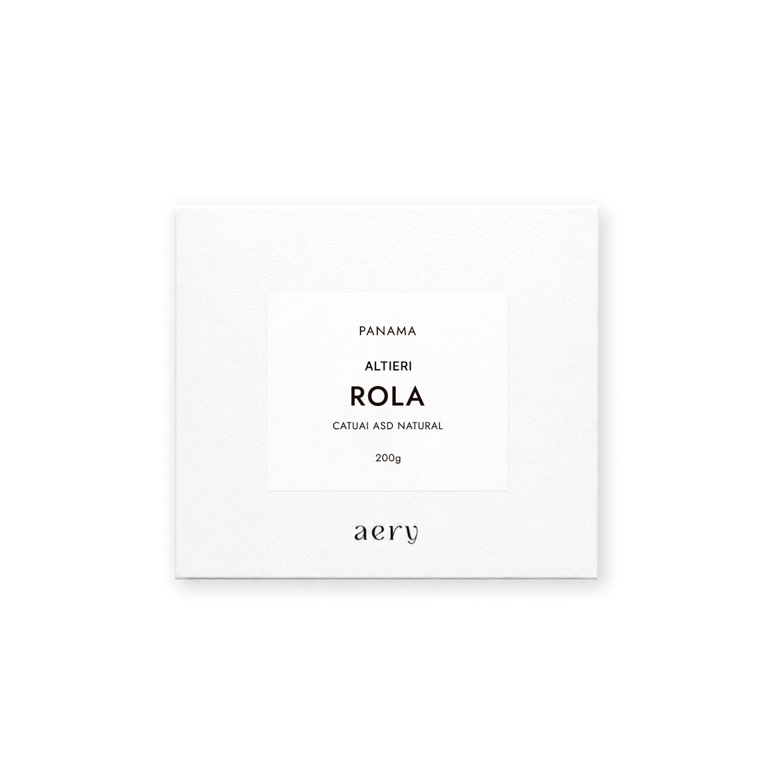 巴拿马 阿尔铁里 Altieri ROLA Catuai ASD 日晒