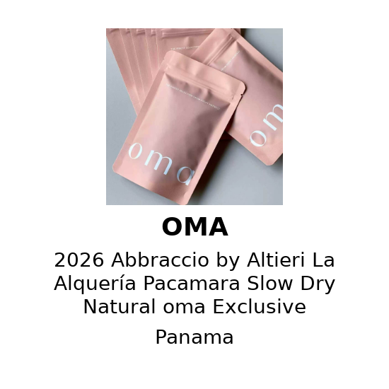 2026 巴拿马 阿尔铁里 Altieri La Alquería Pacamara 慢速日曬 oma 独家